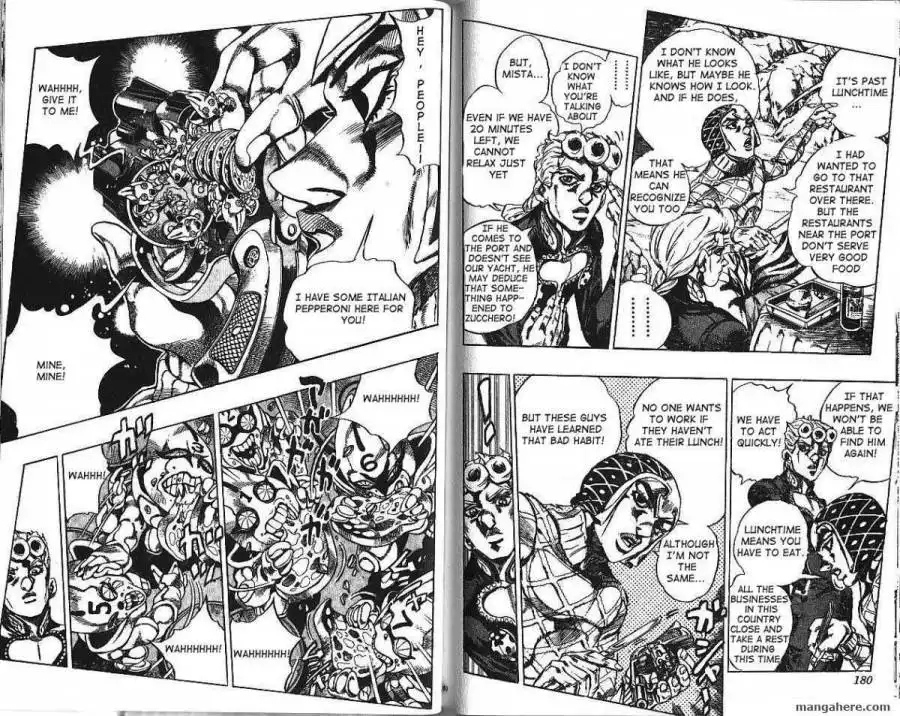 JoJo's Bizarre Adventure Part 5: Vento Aureo Chapter 3 88